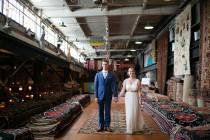 wedding photo - Eclectic Event Space Wedding At Philadelphia's Material Culture