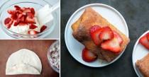 wedding photo - How to Make Strawberry Cheesecake Chimichangas - Cooking - Handimania