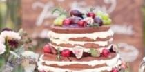 wedding photo - These 'Naked' Wedding Cakes Are The Perfect Summer Confection