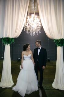 wedding photo - Industrial Glam Wedding Inspiration From Lovelocked Wedding Fair - Polka Dot Bride