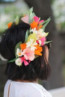 wedding photo - Бумаги DIY Flower Crown