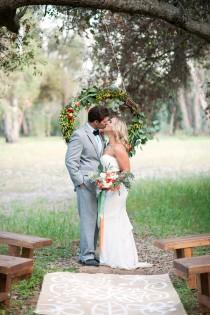 wedding photo - Lake Hodges Wedding Inspiration Ruffled