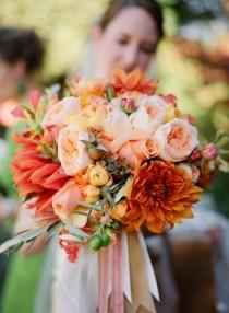 wedding photo - Оранжевый Свадебную Тему
