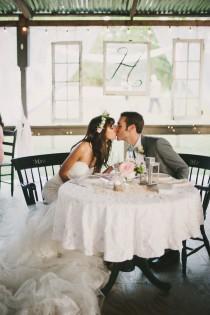 wedding photo - Sweetheart Table Inspiration 