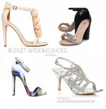 wedding photo - Budget Friendly and Affordable Wedding Shoes