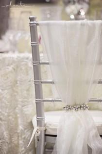 wedding photo - ♥~•~♥ Wedding ►Chair Covers And Decors