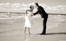 wedding photo - Mariages-PLAGE-robes