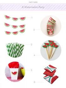 wedding photo - Party Paper: Watermelon Party Ideas