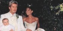 wedding photo - Victoria & David Beckham Celebrate Wedding Anniversary Like It's 1999