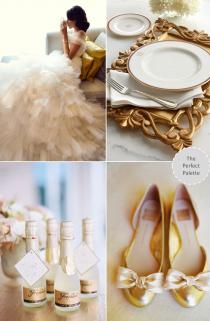 wedding photo - Gorgeous Gold: Sophisticated Elegance