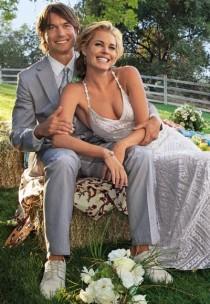 wedding photo - Die Best Dressed Promi Brides Of All Time - Rebecca Romijn