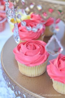 wedding photo - Rose gâteau