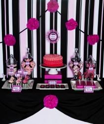 wedding photo - Pink Poodle Birthday Party Ideas