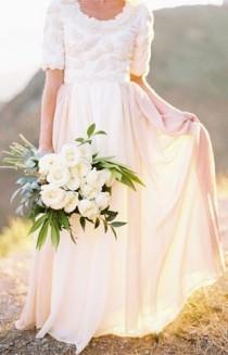 wedding photo - Eine billigere Weg zum Floral Chic - Single-Blüte Blumensträuße