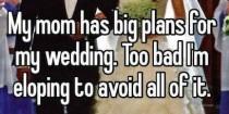 wedding photo - 11 Confessions From Couples Who Eloped (Or Wished They Did)