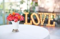 wedding photo - Moderne, mariage de Las Vegas Colorful