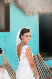 wedding photo - Casual mariage plage de Tulum