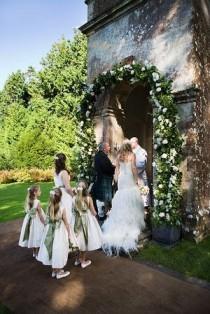 wedding photo - يوم حلو مع الورود في البيت ... Babington - الحب بلدي اللباس المملكة المتحدة عرس مدونة