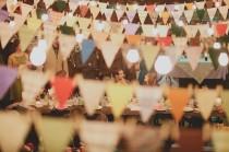 10 New and Unique Ways To Use Bunting at Your Wedding wedding photo - 10 New and Unique Ways To Use Bunting at Your Wedding