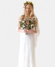 wedding photo - Wir arbeiten mit Stein Fox Bride Neue Blumenschleier Obsessed