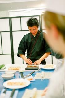 wedding photo - Enterrement de vie de jeune fille : Sushi party
