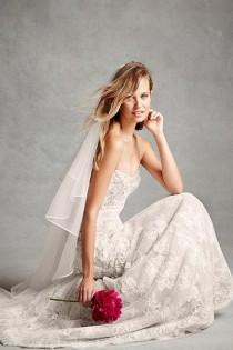 wedding photo - First Look: Beautiful New Gowns From BLISS Monique Lhuillier