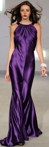 wedding photo - Gowns........Purple Passions