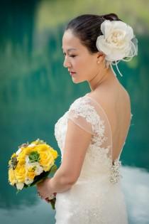 wedding photo - Cérémonie coréen Paebaek dans les Rocheuses canadiennes