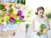 wedding photo - Beautifully Bright & Cheerful Outdoor Garden Wedding at Olive Rock {Adene Photography}