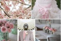 wedding photo - Mercury Glass and Blossoms Wedding Inspiration Board