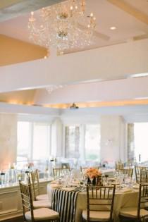 wedding photo - Classic Indoor Wedding With A Dash Of Glam