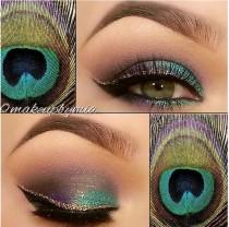 wedding photo - A Collection Of Colorful Eyeliner Makeup Ideas For Vivacious Spring Looks