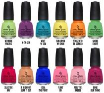 wedding photo - China Glaze Off Shore Collection For Summer 2014