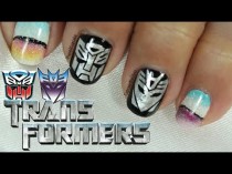 Transformers Nail Art wedding photo - Transformers Nail Art