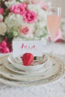 wedding photo - 23 Sweet Strawberry Wedding Ideas 