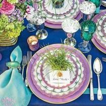 wedding photo - Spring Garden Party Table Setting