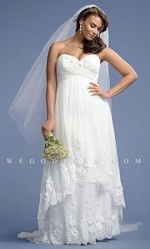 wedding photo - WTOO Plus-Hochzeits-Kleider