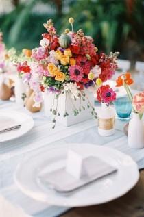wedding photo - Colorful Summer Wedding Ideas