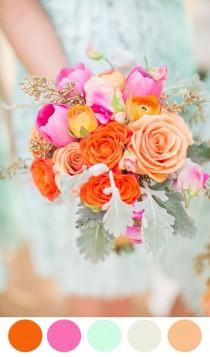 wedding photo - Bunte Blumensträuße 10 für Ihre Hochzeit!