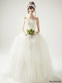 wedding photo - Свадебное платье без бретелек Вдохновение