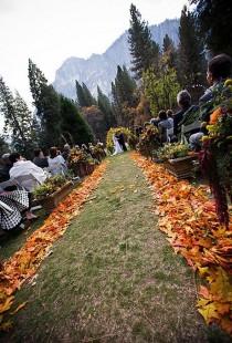 wedding photo - Feuillage d'automne Salles de mariage de destination