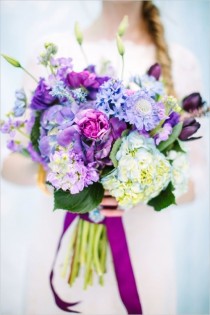 wedding photo - Idées pour le mariage violet