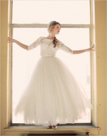 wedding photo - Top 10 Modest Brautkleider