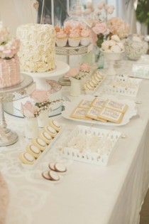 wedding photo -  46 Stylish Wedding Dessert Table Ideas 
