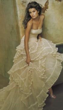 wedding photo - Strapless Wedding Dress Inspiration