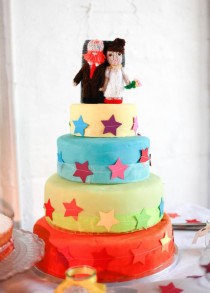 wedding photo - Colourful Pop Icon Themed Wedding: Katy & Matthew