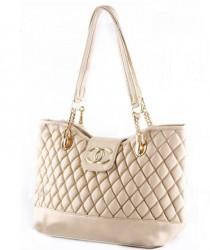 wedding photo -  CHANEL Creamy Quilted Womens Dual Handles Hand bag