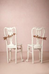 wedding photo - Sightline Chair Signs