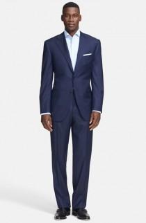 wedding photo - Canali Classic Fit Wool Suit
