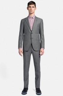 wedding photo - Lanvin 'Attitude Suite' Grey Cotton & Wool Suit